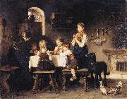 Franz von Defregger Grace Before Meal oil painting picture wholesale